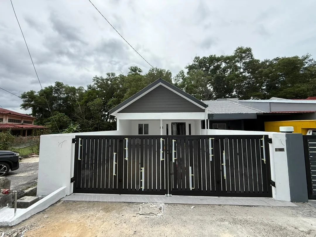Rumah selepas baik pulih di Negeri Sembilan