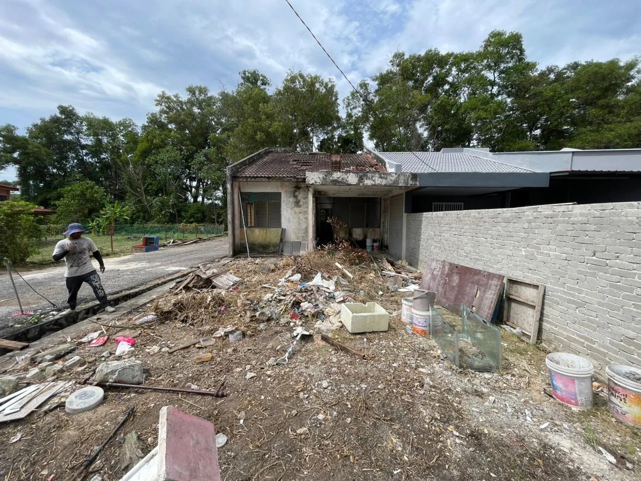 Rumah sebelum baik pulih di Negeri Sembilan